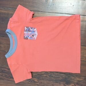 Tea Collection Bicycle Graphic Pocket Tee Size 5